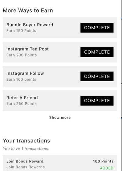 Rewards Early Access
