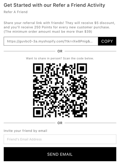 Referral System